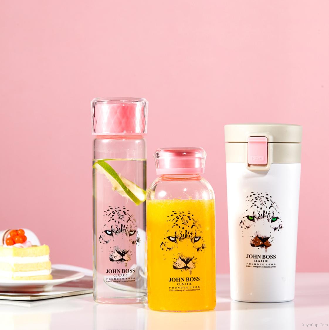 韋爾玻璃保溫杯家庭三件套  HB-TX353