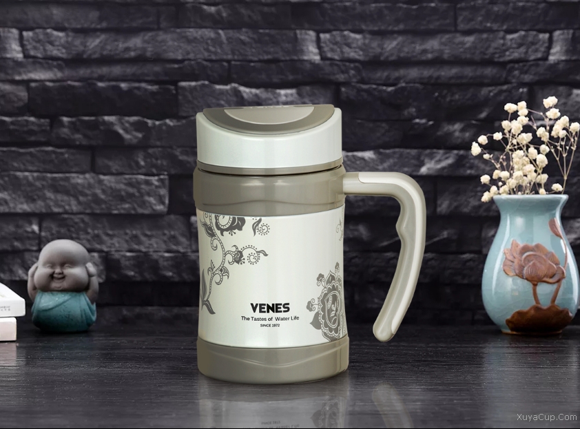 梵客雅骨瓷辦公杯(禮盒）VB036-400